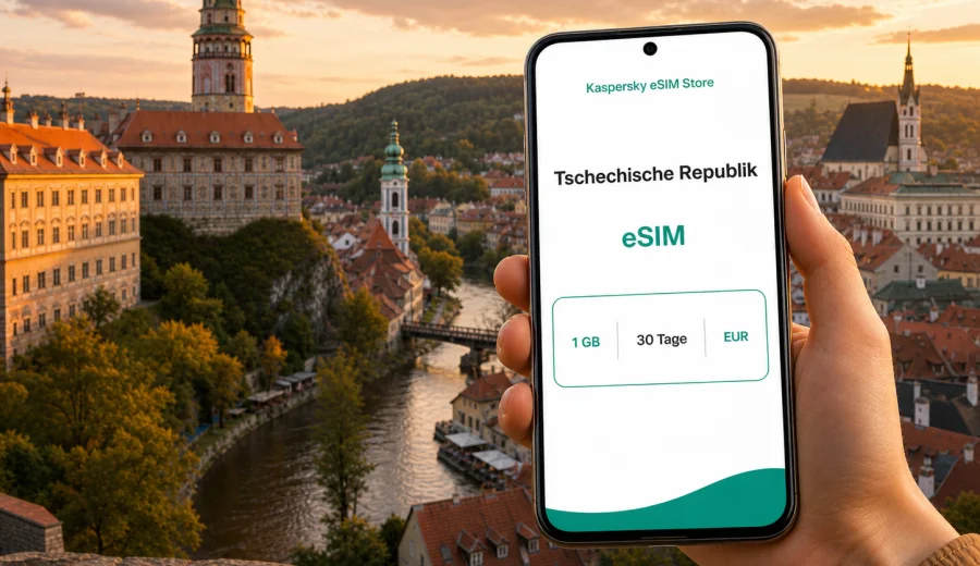 Cesky Krumlov eSIM: mobiles Internet auf Reisen