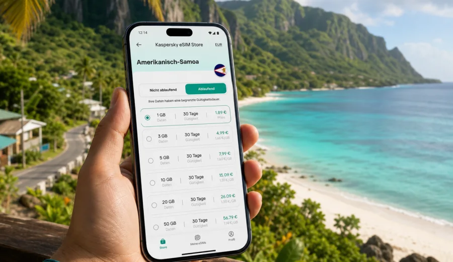 eSIM Ofu: mobiles Internet für die Reise