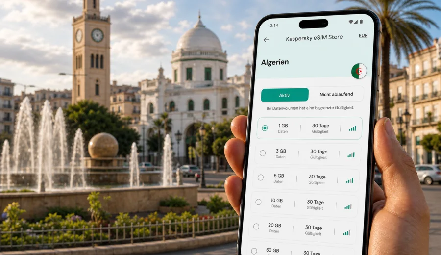eSIM Setif: mobiles Internet in Algerien