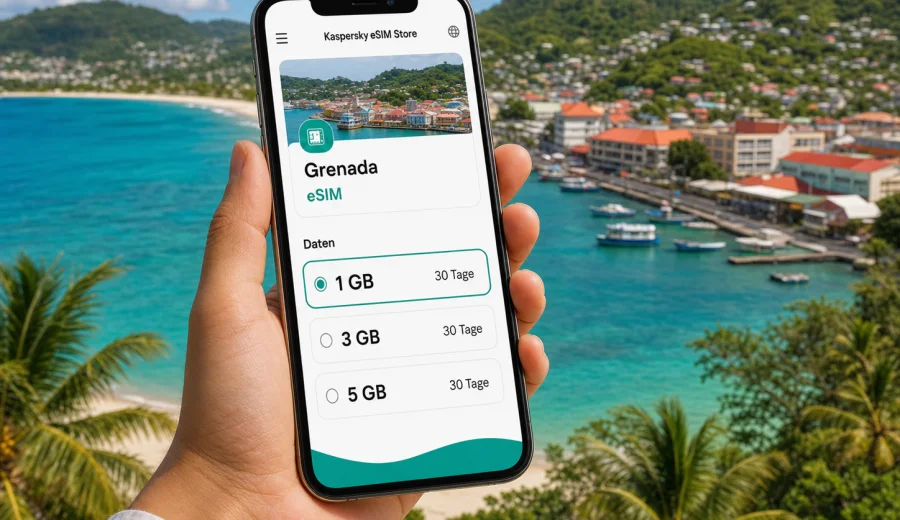 eSIM Grenada: mobiles Internet auf Reisen
