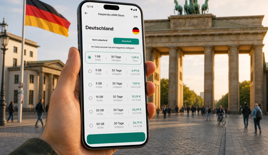 eSIM Wiedervereinigung: Internet in Deutschland