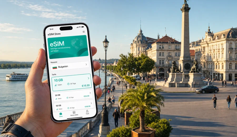 Russe eSIM: Internet in Bulgarien