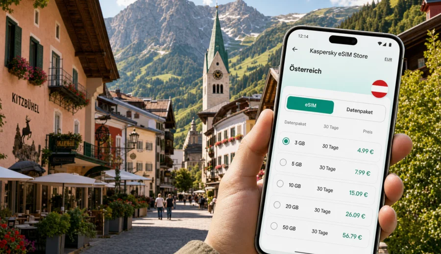 eSIM Kitzbühel: Internet für Ihre Reise