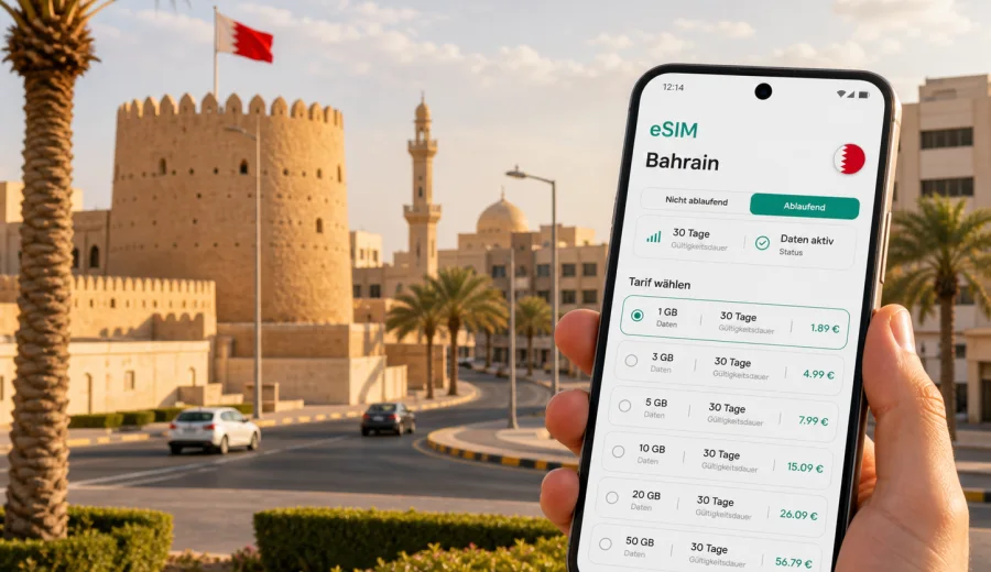Riffa eSIM: Internet und mobile Verbindung