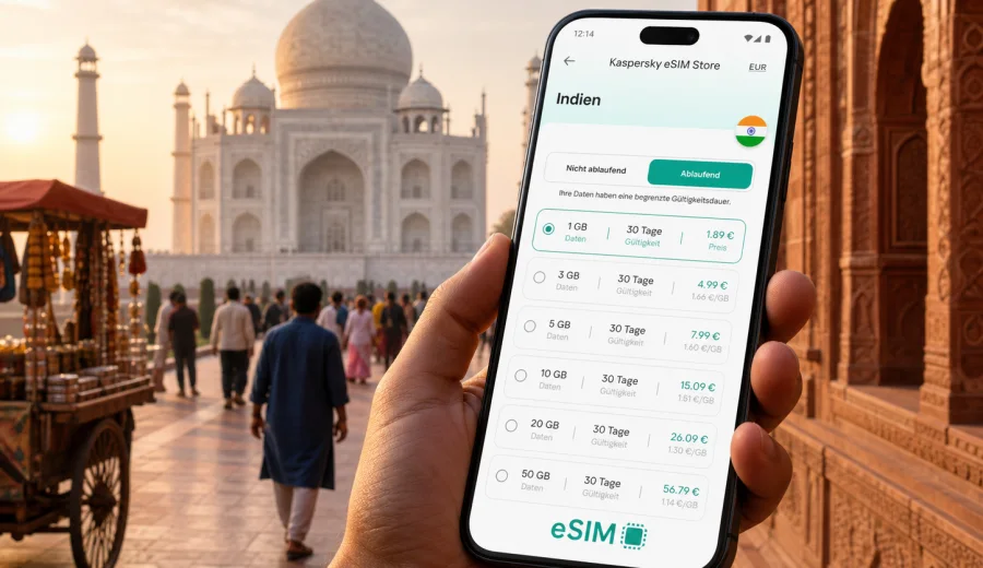 Agra eSIM: mobiles Internet für Ihre Reise