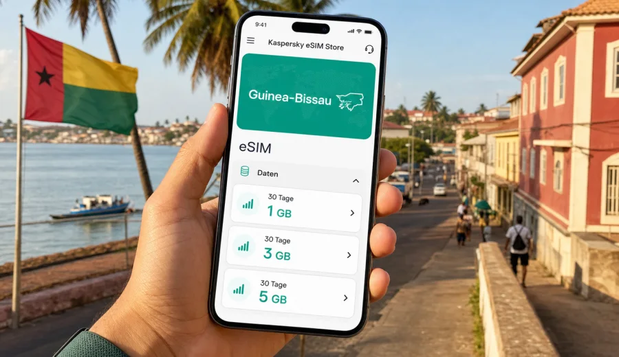 Guinea-Bissau eSIM: Internet auf Reisen