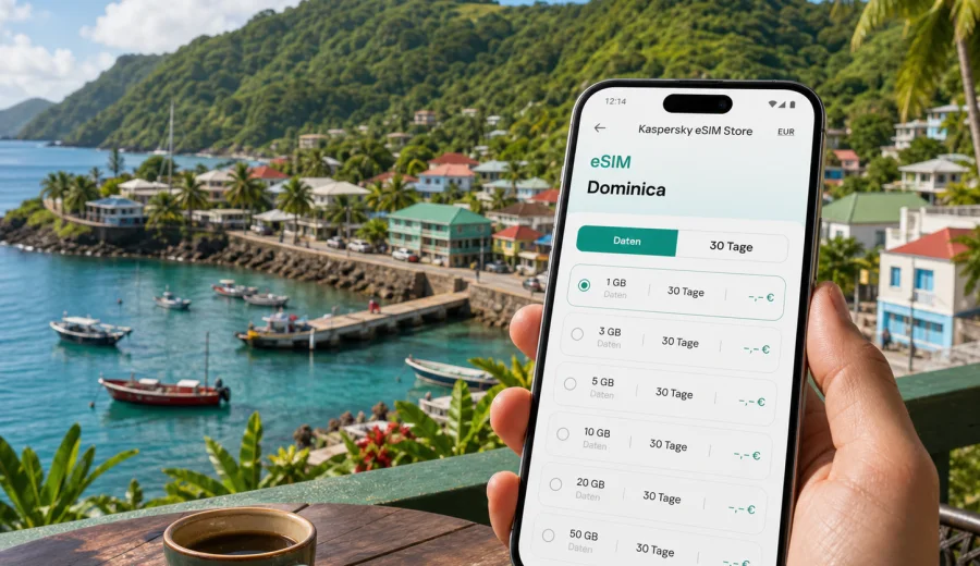 Portsmouth eSIM: Internet in Dominica