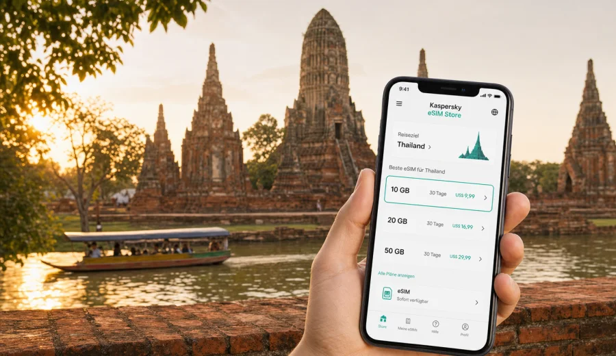 eSIM Ayutthaya: Internet für Ihre Reise