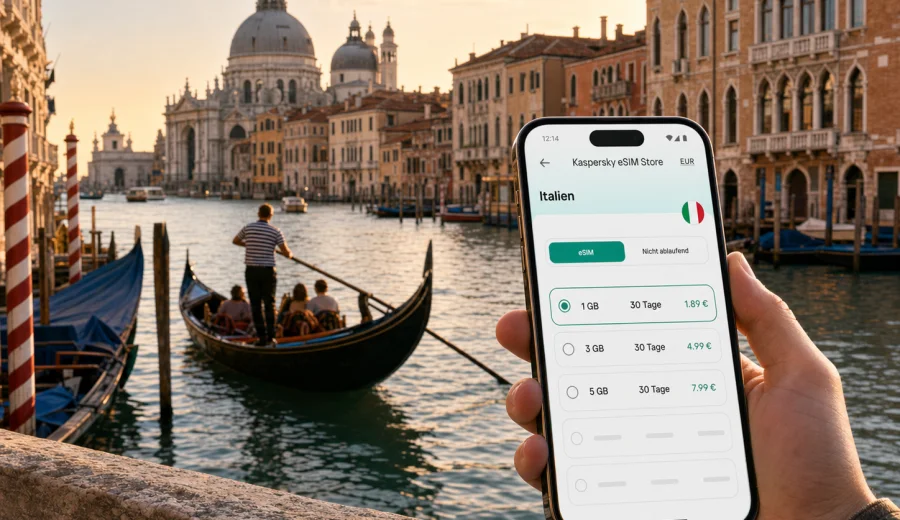 Venedig eSIM: Internet und mobile Verbindung