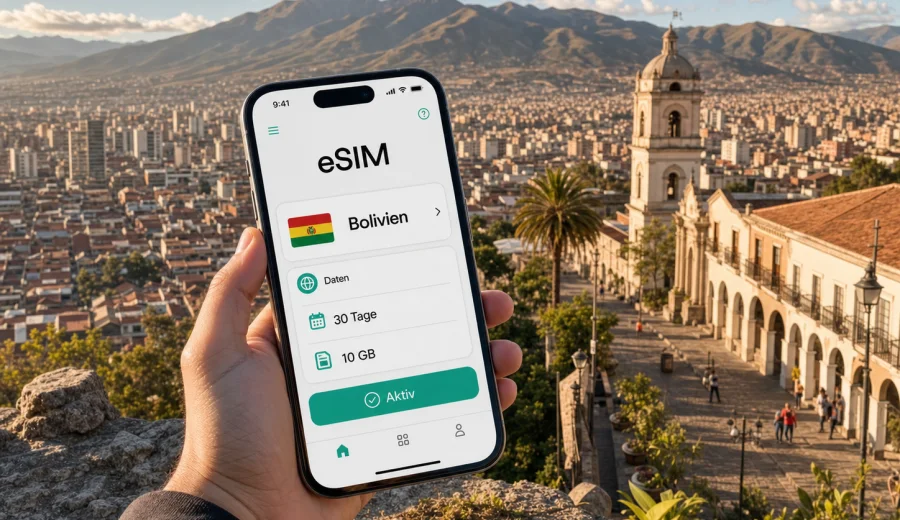 Cochabamba eSIM: Internet für Ihre Reise