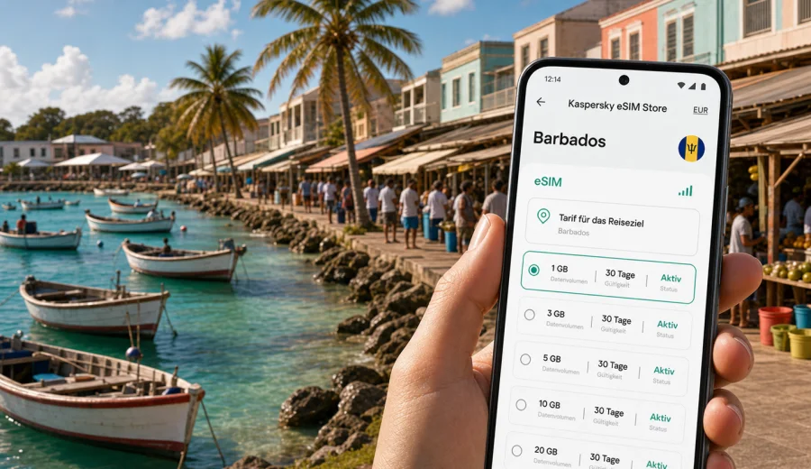 Oistins eSIM: Internet für Barbados-Reisen