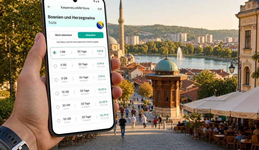 Tuzla eSIM: mobiles Internet für die Reise