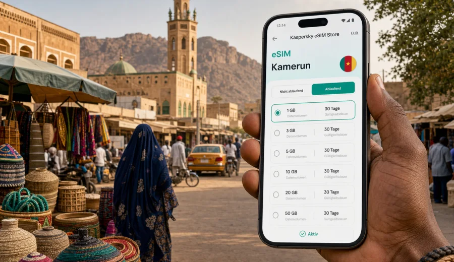 Maroua eSIM: mobiles Internet in Kamerun