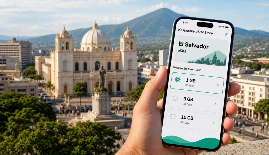 San Salvador eSIM: Internet für Ihre Reise