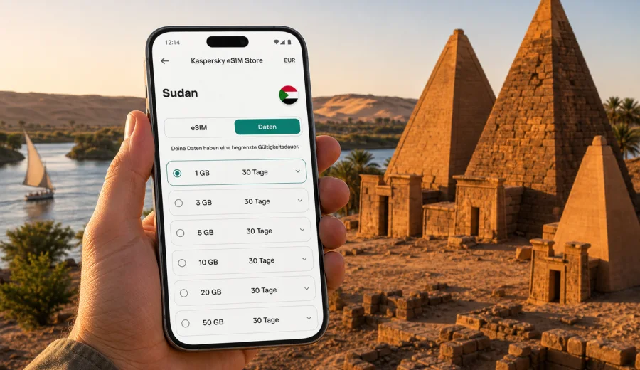 eSIM Sudan: mobile Verbindung und Internet