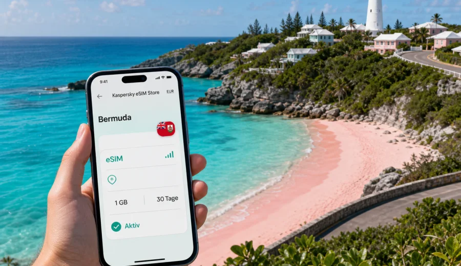 Southampton eSIM: Internet für Bermuda-Reisen