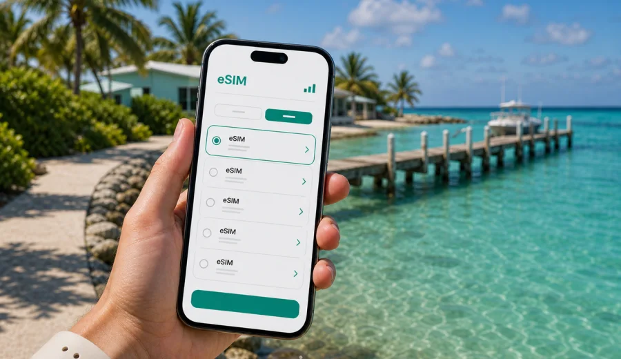 Little Cayman eSIM: Internet für die Reise