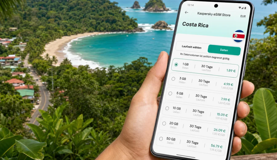 Manuel Antonio eSIM: Internet in Costa Rica