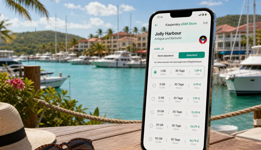 Jolly Harbour eSIM: Internet für die Reise
