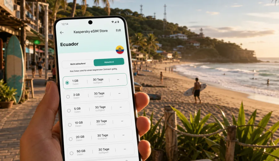 Montanita eSIM: Internet für Ihre Reise