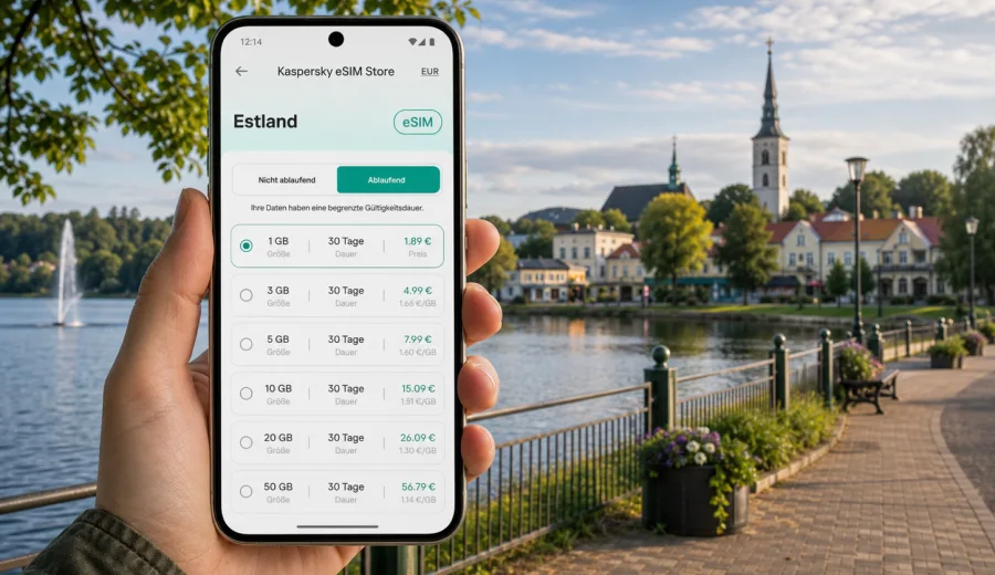 Voru eSIM: Internet und mobile Verbindung