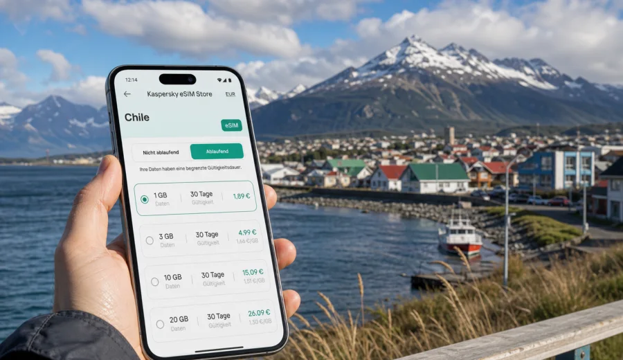 Puerto Natales eSIM: Internet für Ihre Reise