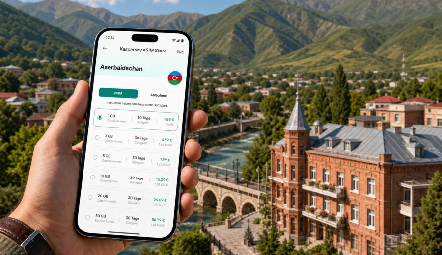 eSIM für Quba: Internet in Aserbaidschan