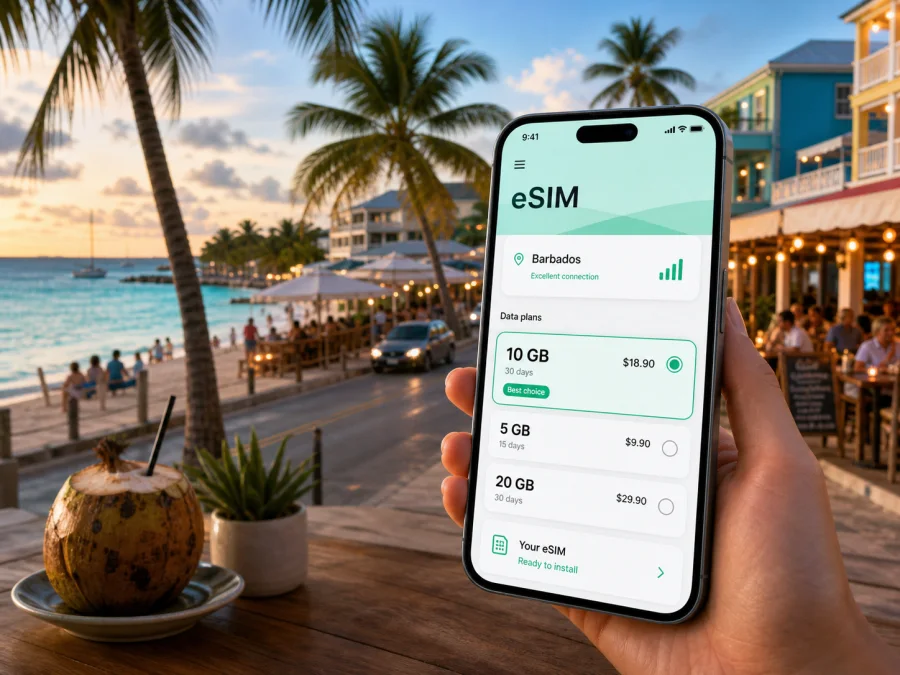 St Lawrence Gap eSIM and Mobile Internet Guide