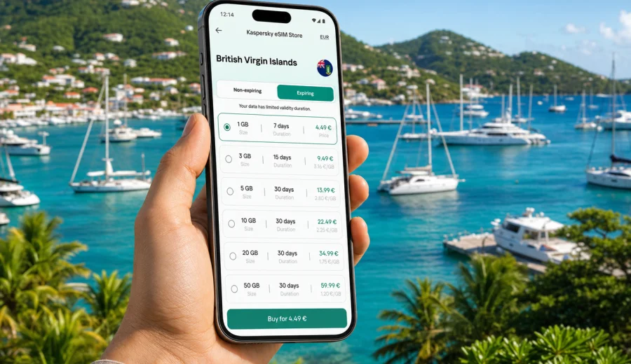 British Virgin Islands eSIM: mobile internet guide