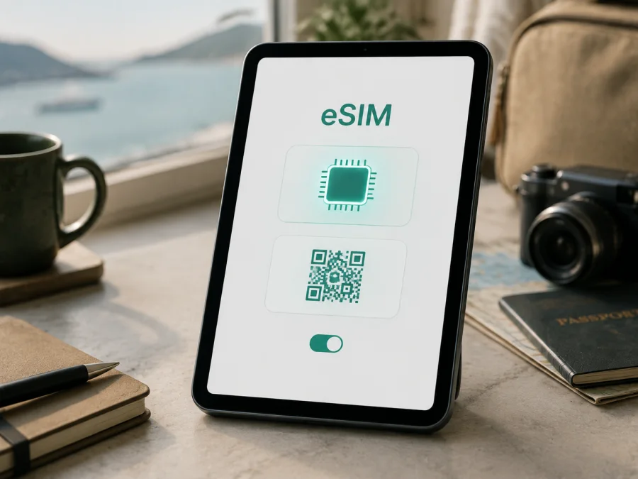 Apple iPad mini cellular 64GB 5G eSIM: setup
