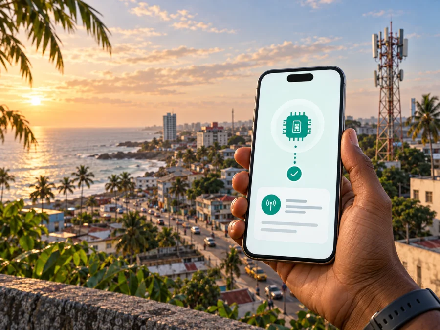 Novafone eSIM in Liberia: what to verify