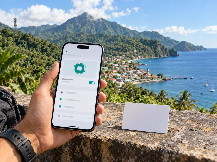Digicel eSIM in Dominica: activation guide