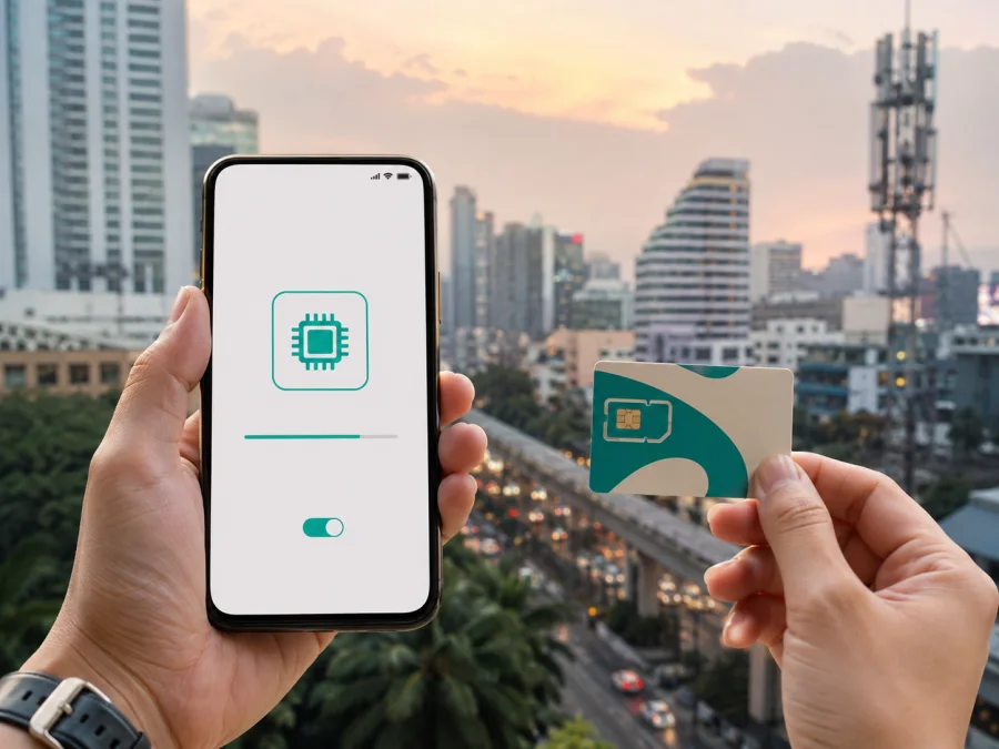 AIS or Advanced Info Service eSIM in Thailand