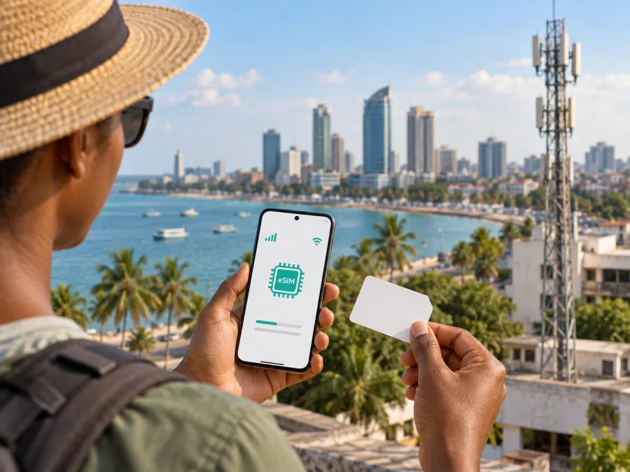 Vodacom eSIM in the United Republic of Tanzania