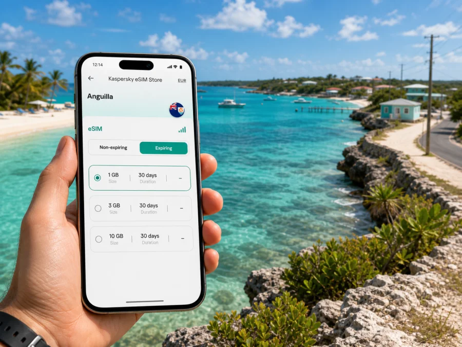 East End eSIM for Anguilla travel