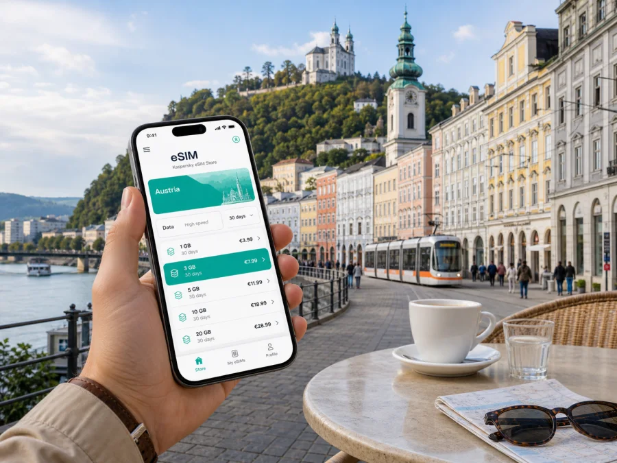 Linz eSIM for Mobile Internet in Austria
