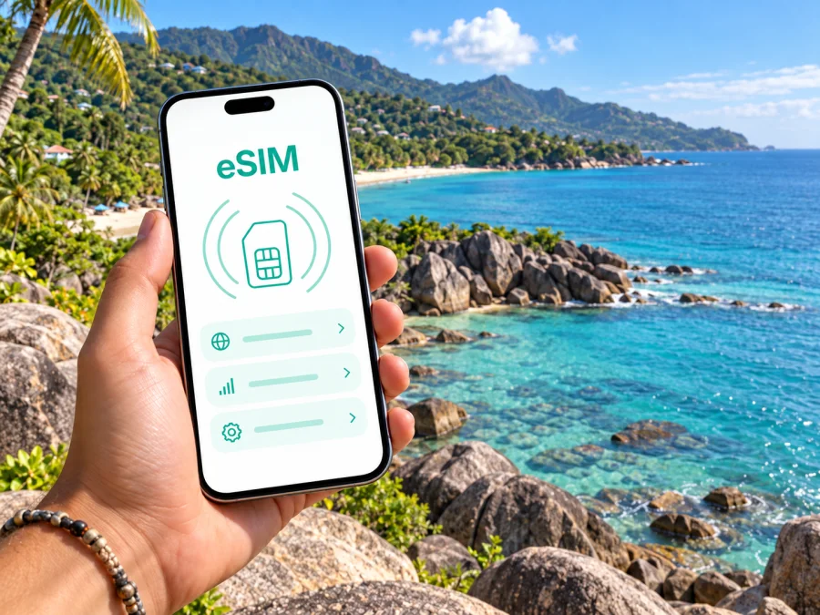 Bel Ombre eSIM: Mobile Internet in Seychelles