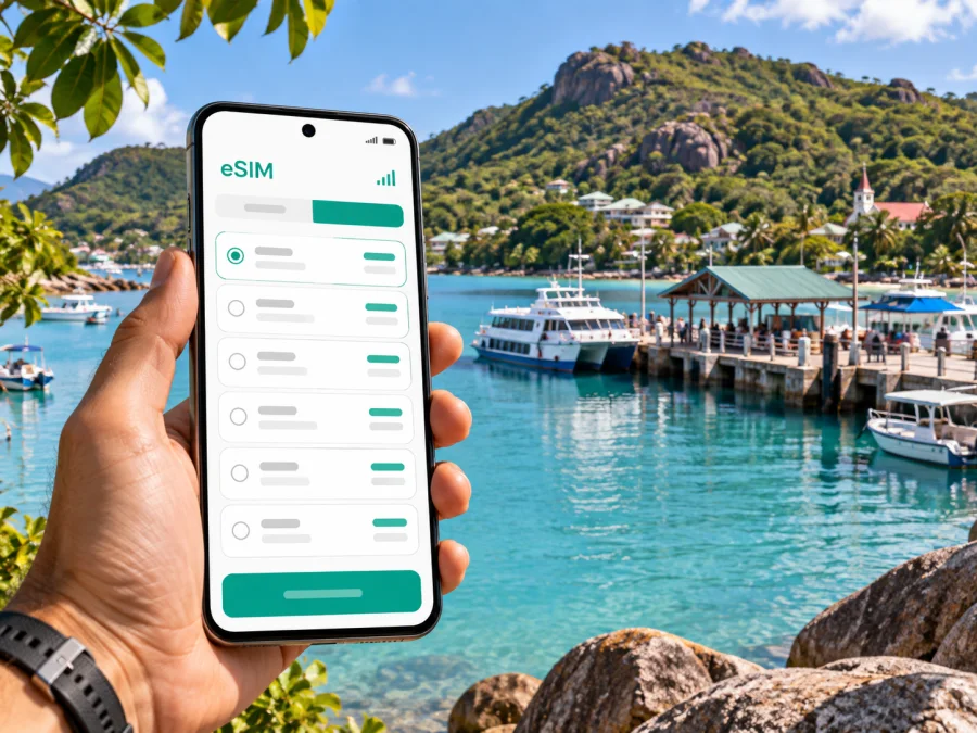 Baie Sainte Anne eSIM: Mobile Internet Guide