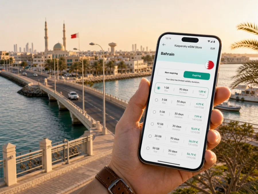 Sitra eSIM: mobile internet for Bahrain trips