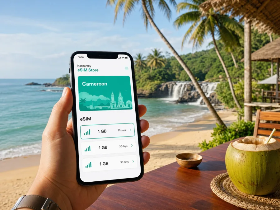 Kribi eSIM for mobile internet in Cameroon