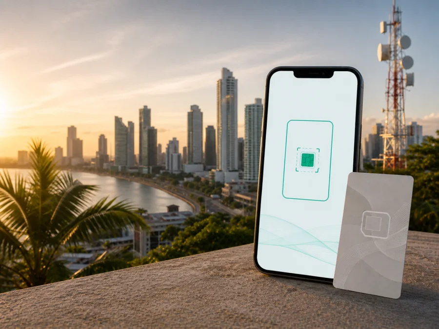 +móvil eSIM in Panama: activation guide