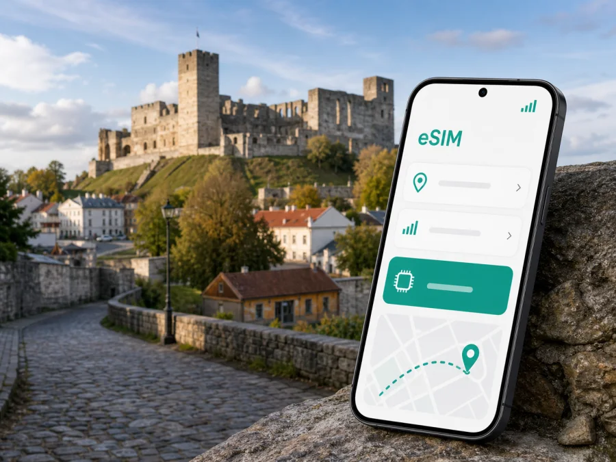 Rakvere eSIM: Mobile Internet for Your Trip