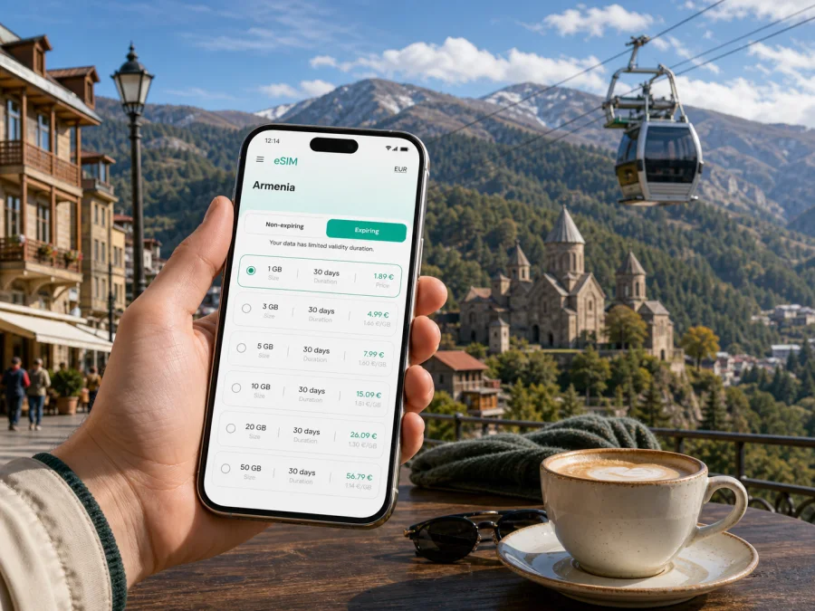 Tsaghkadzor eSIM: Mobile Internet Guide