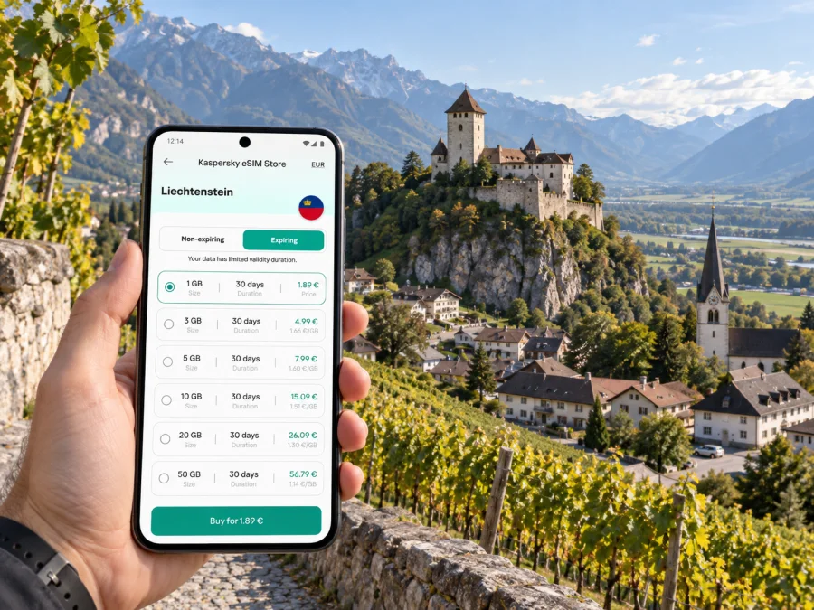 Balzers eSIM: Mobile Internet in Liechtenstein