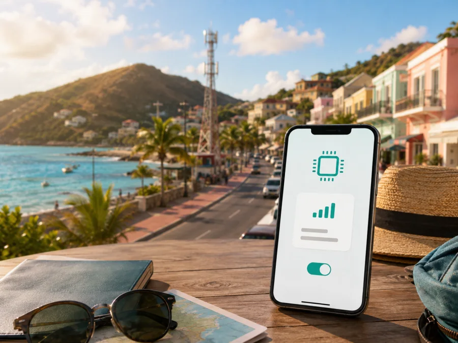 Orange Caraïbe eSIM in Saint Martin: activation guide