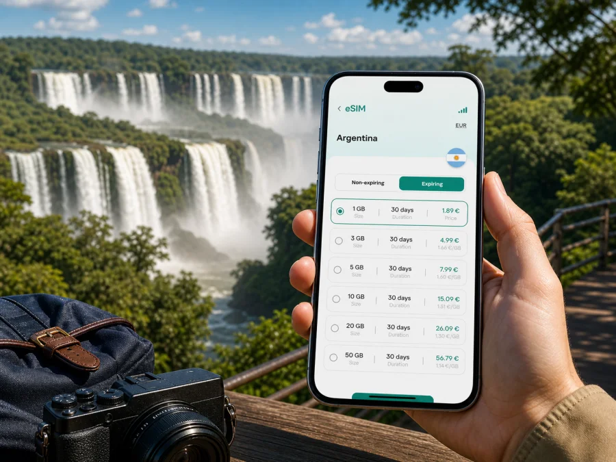Puerto Iguazu eSIM for travel internet
