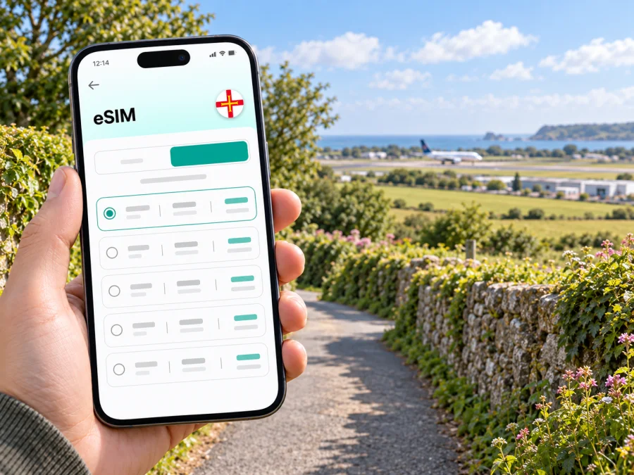 Forest eSIM: Mobile Internet in Guernsey
