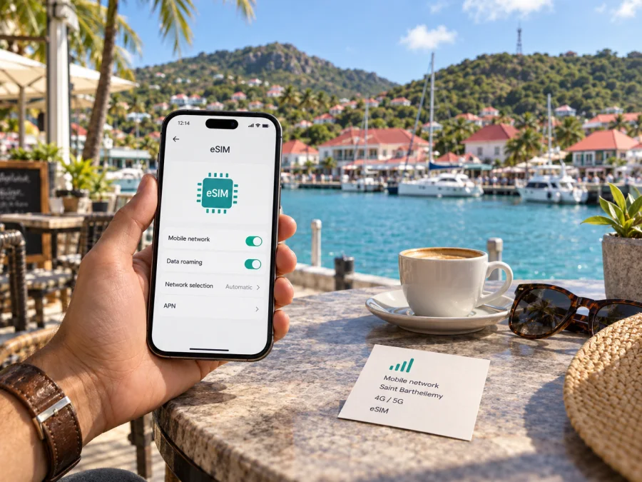 Orange Caraïbe eSIM in Saint Barthelemy: what to check