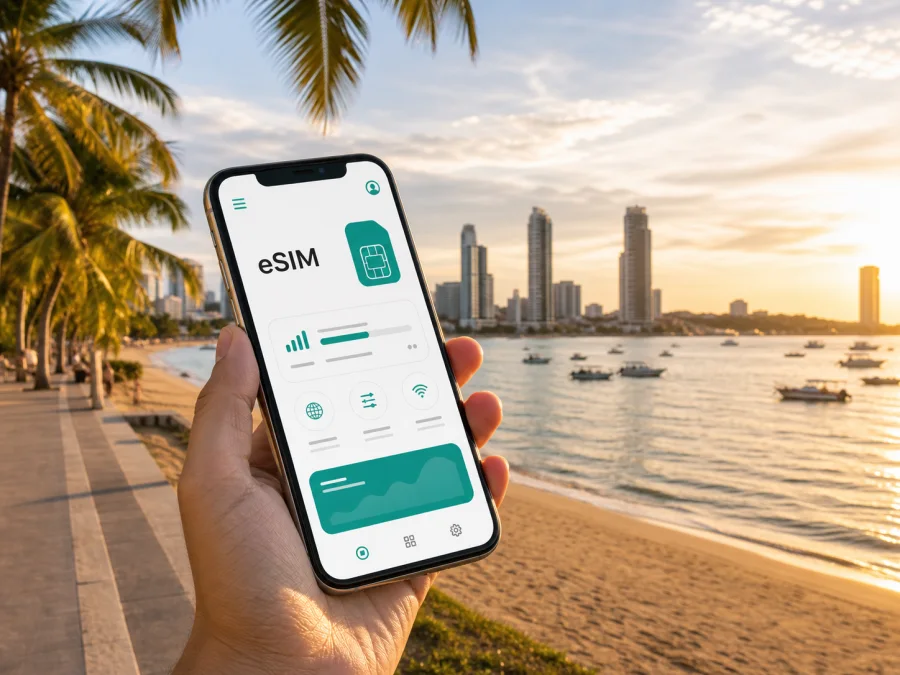 Pattaya eSIM: mobile internet for your trip