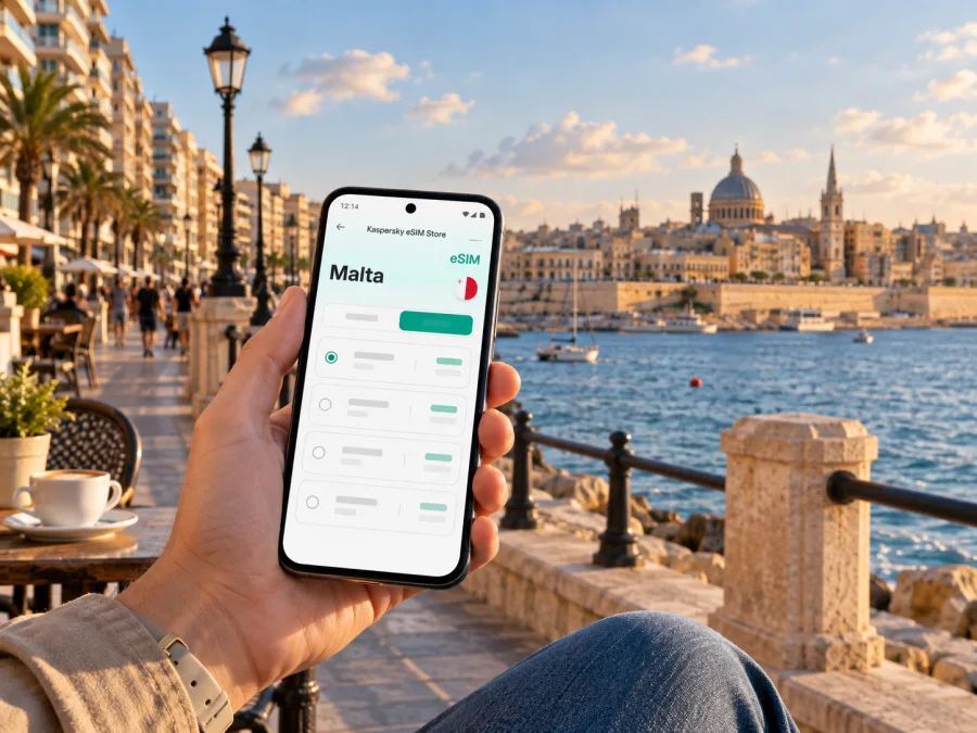 Sliema eSIM: Mobile Data in Malta